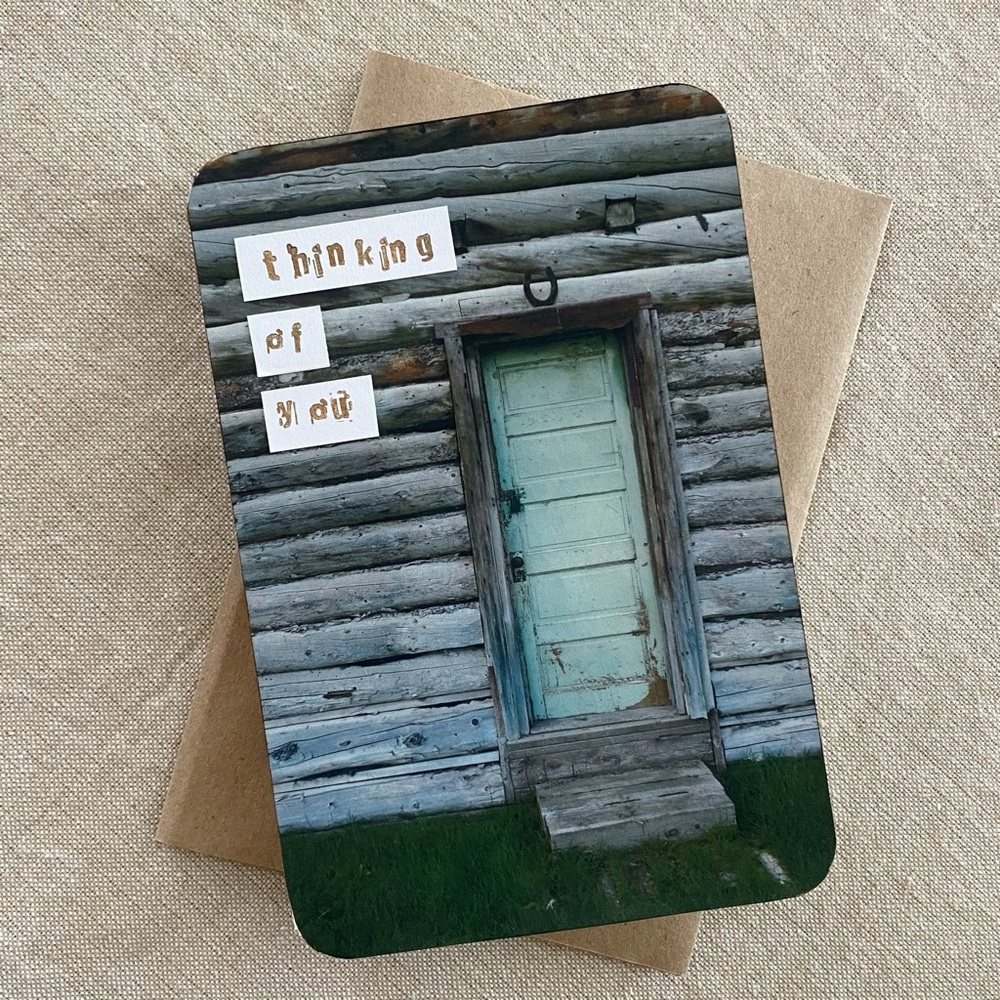 4/$20- Handmade “Thinking of You” Door Greeting Card